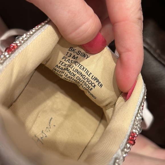 Betsey Johnson Candy Cane Embellished Sneakers - Picture 11 of 11